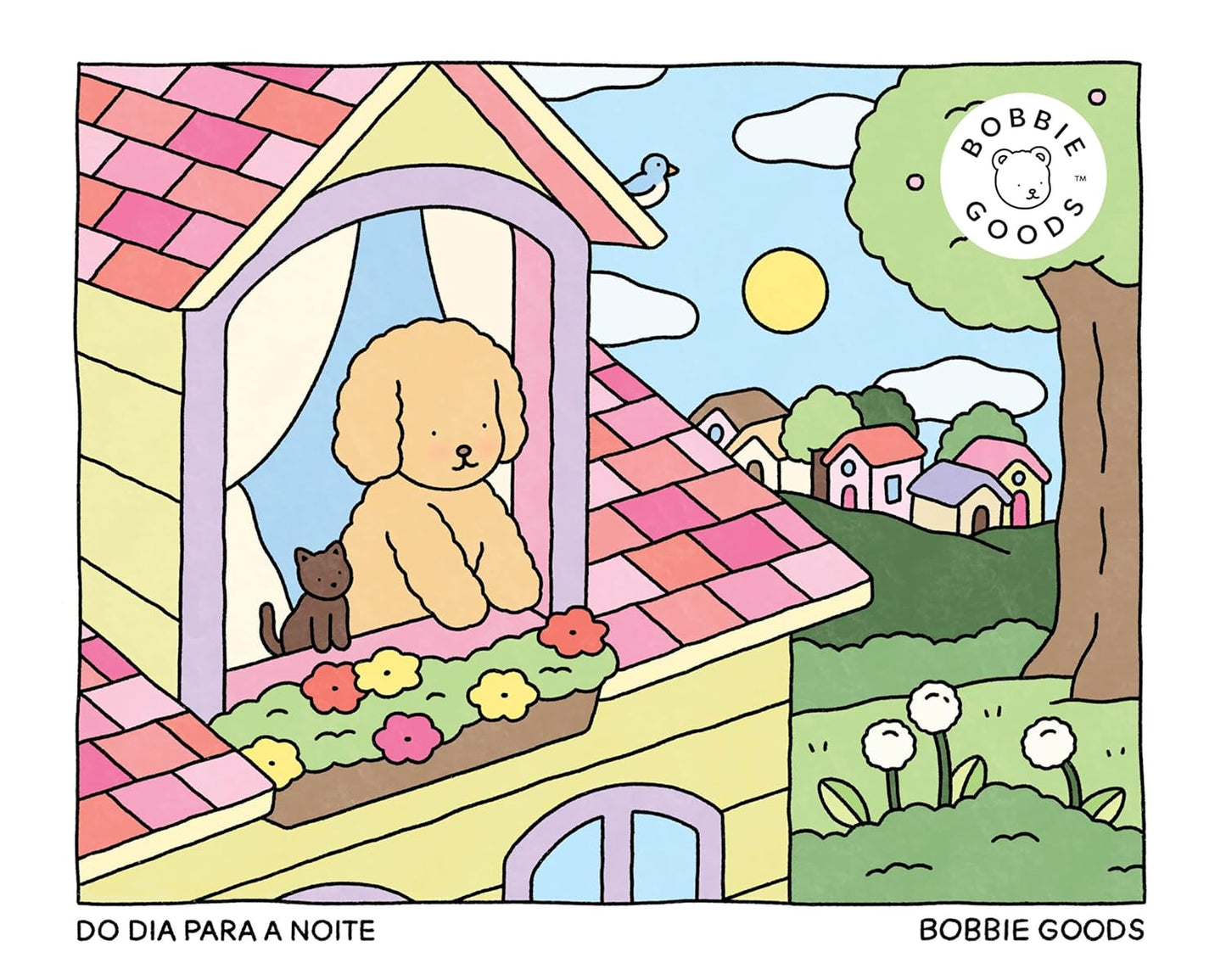 Do Dia Para A Noite - Day To Night - Livro De Colorir Oficial Bobbie Goods: Edicao Oficial