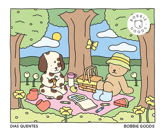 Dias Quentes - Spring Summer - Livro De Colorir Oficial Bobbie Goods