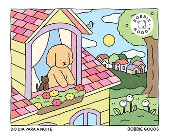 Do Dia Para A Noite - Day To Night - Livro De Colorir Oficial Bobbie Goods: Edicao Oficial