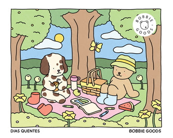Dias Quentes - Spring Summer - Livro De Colorir Oficial Bobbie Goods